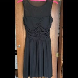 Black cocktail dress